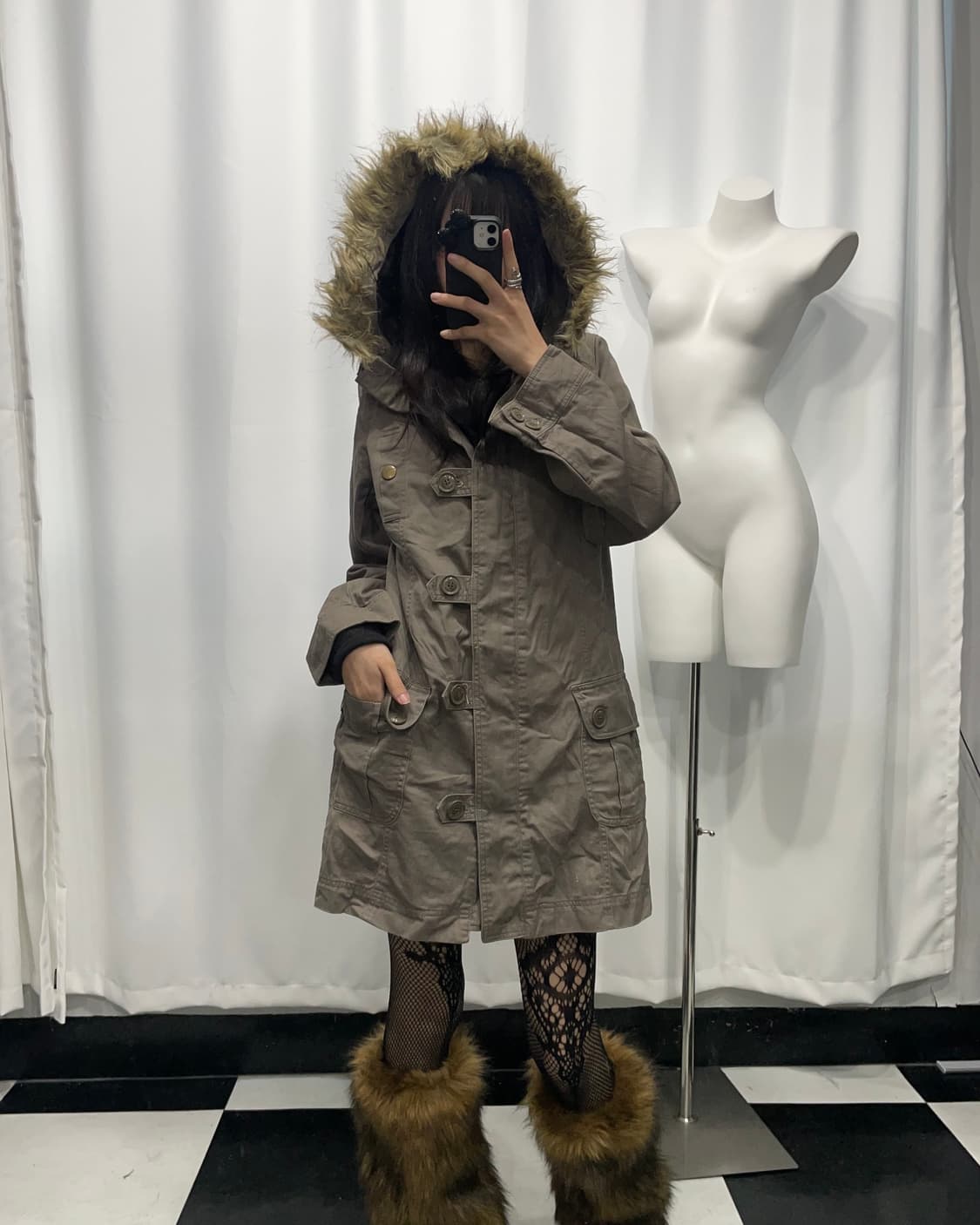 🎸그레이 롱 자켓🎸 상품이미지1