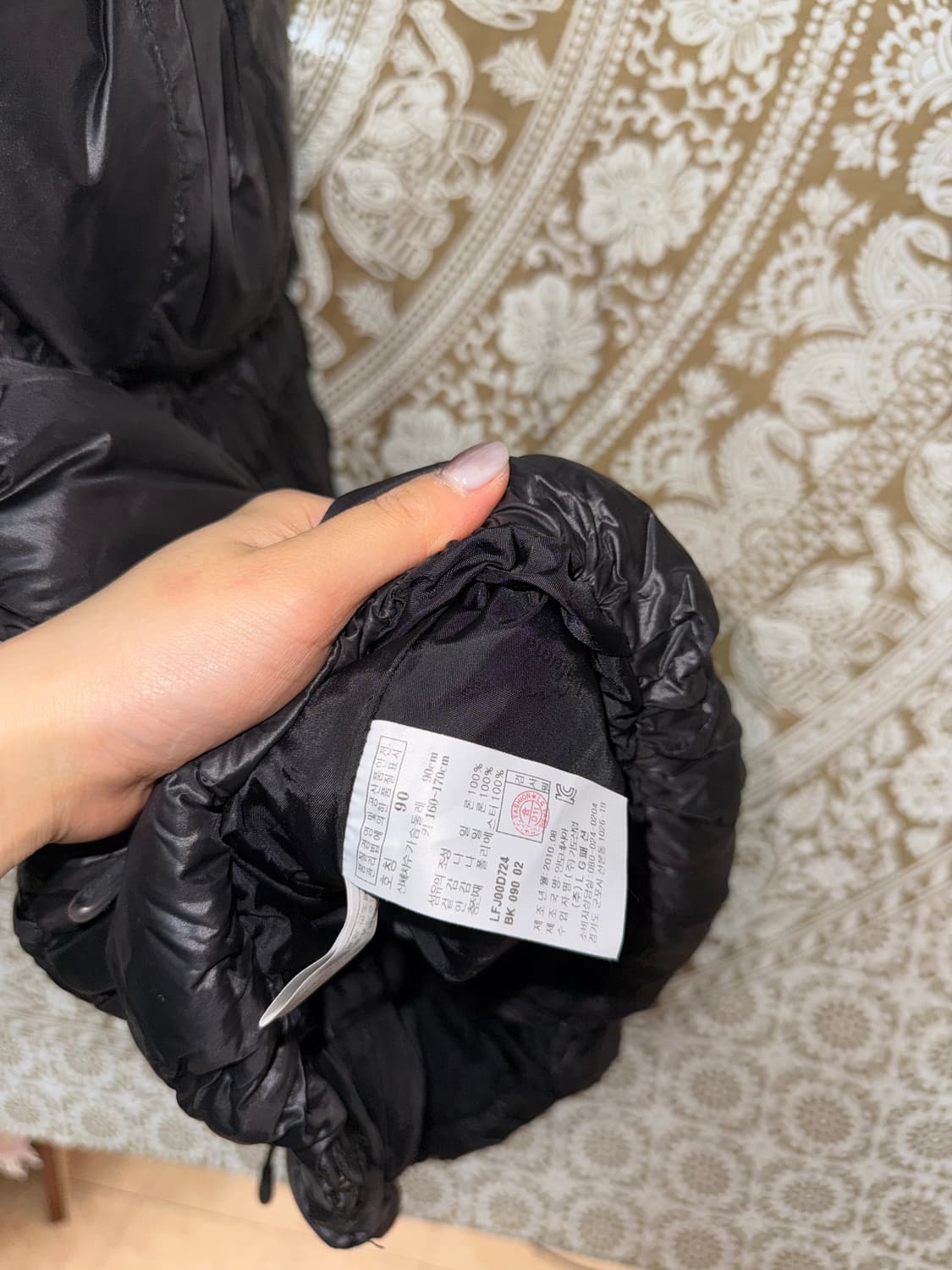 라푸마 여성 퀼팅 후드경량패딩  상품이미지7