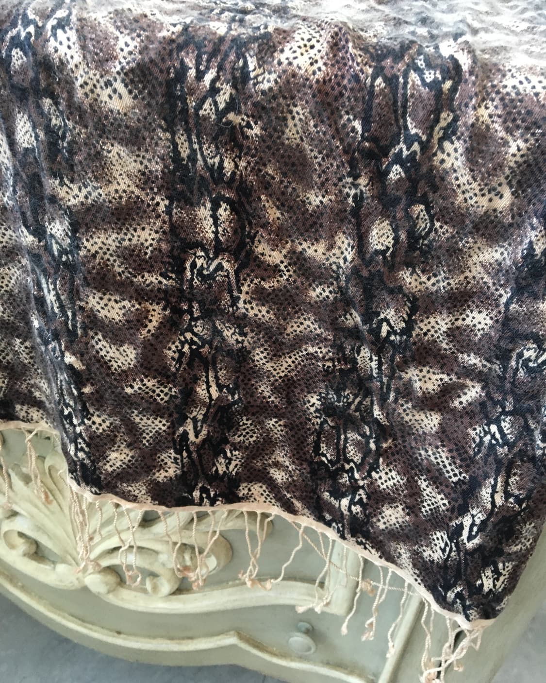 animal pattern scarf 상품이미지2