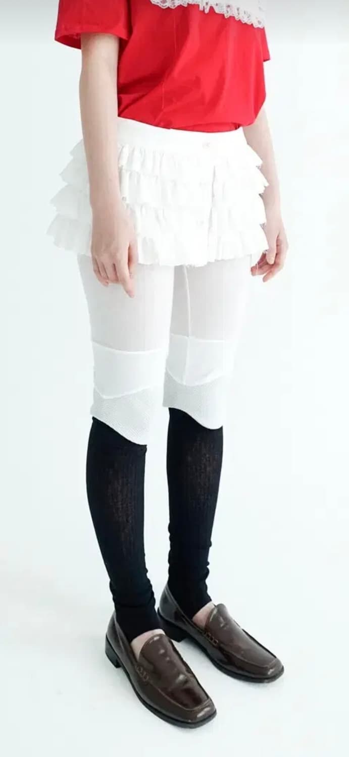 샵페어리 니패드 하프 레깅스 상품이미지1