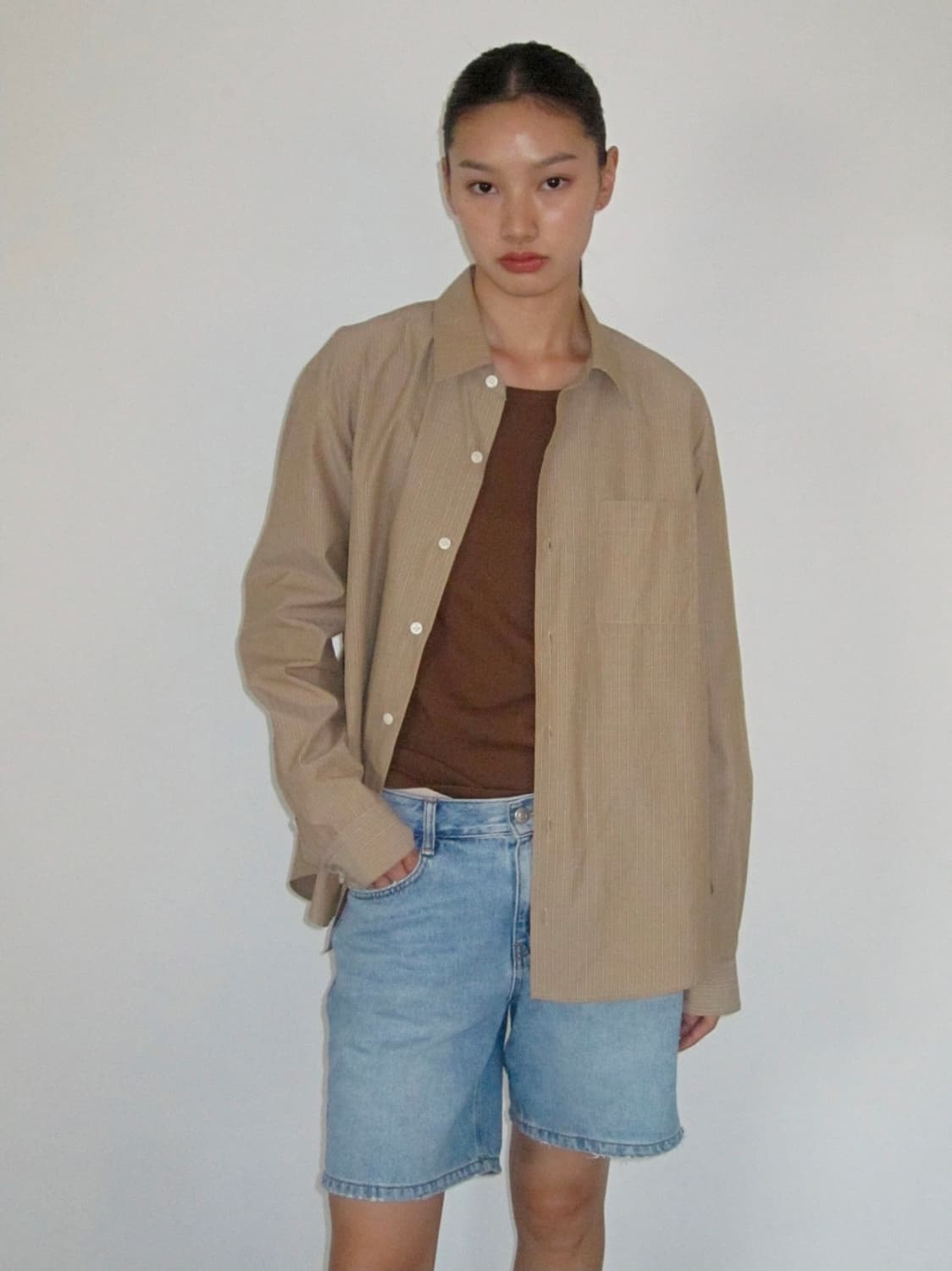 포니테일 셔츠 상품이미지2