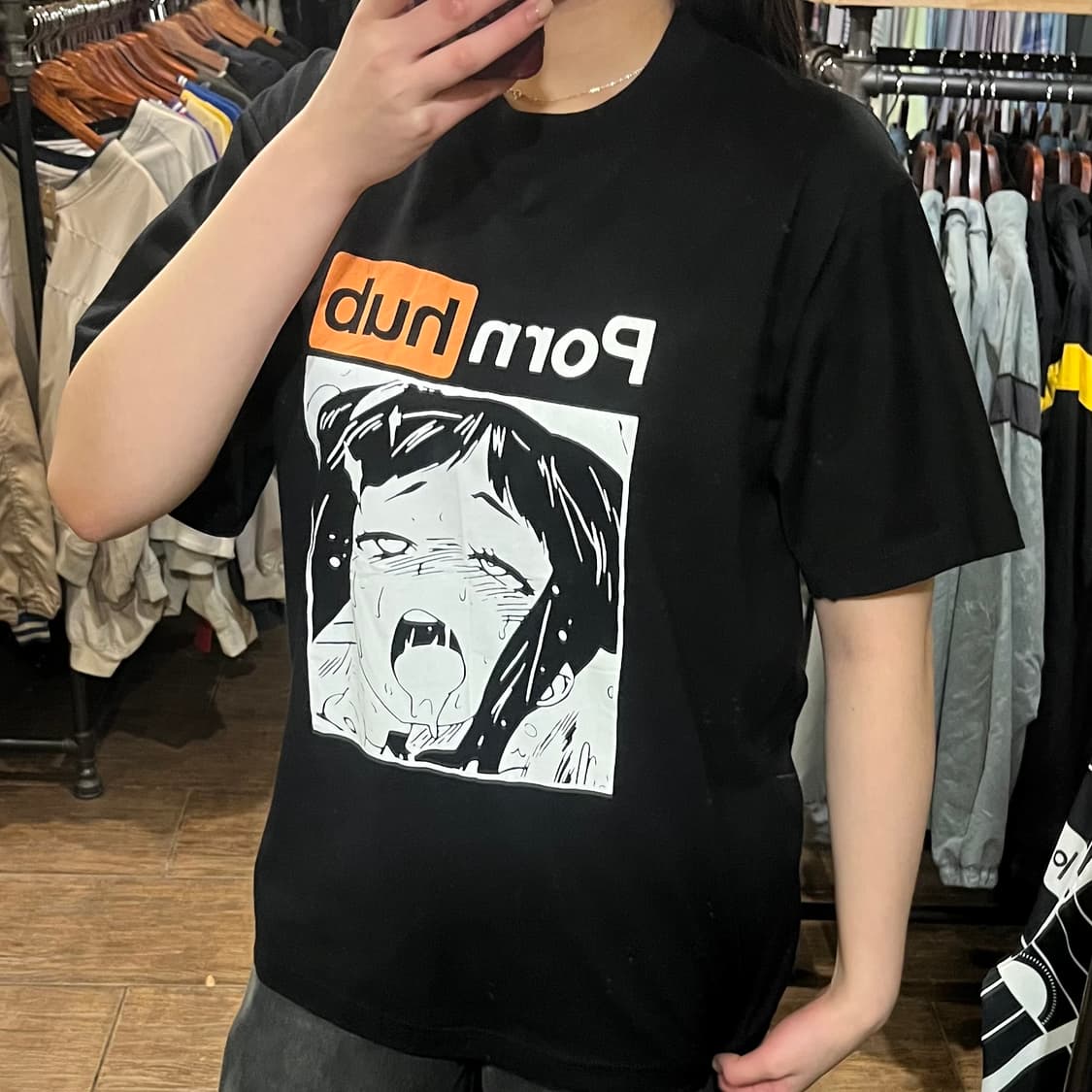 [HI] 빈티지 반팔 블랙 상품이미지3