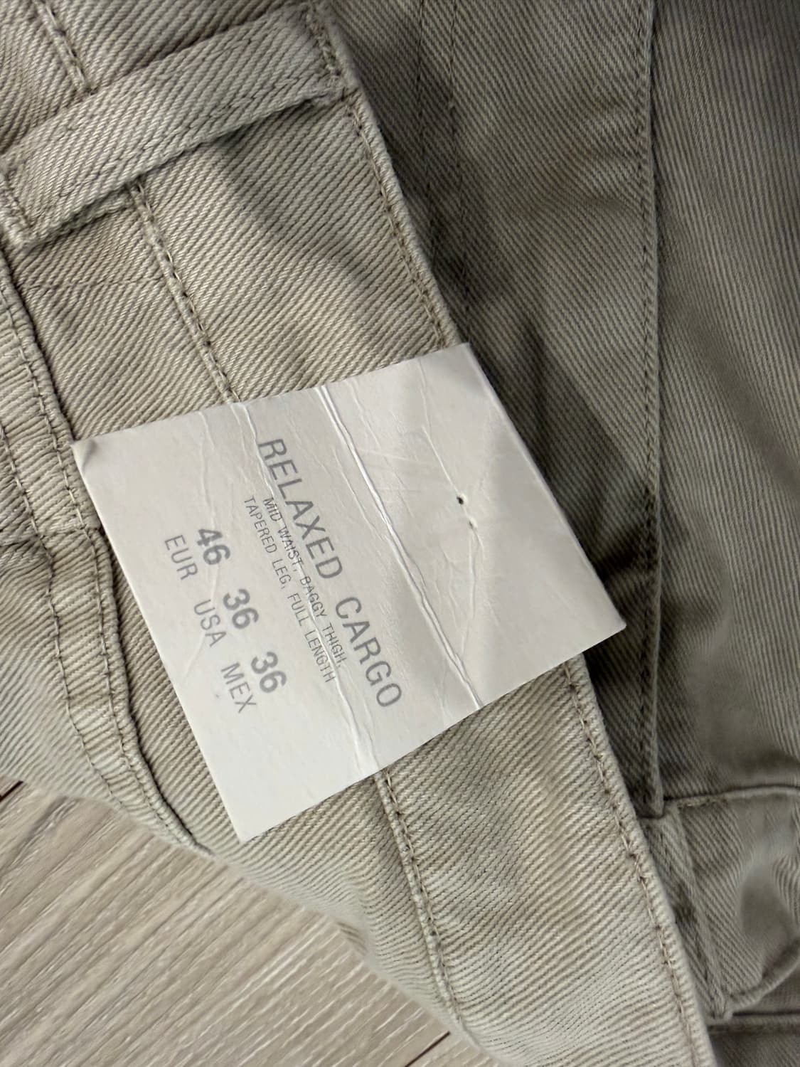 자라 유틸리티 카고 릴렉스드 팬츠  상품이미지3