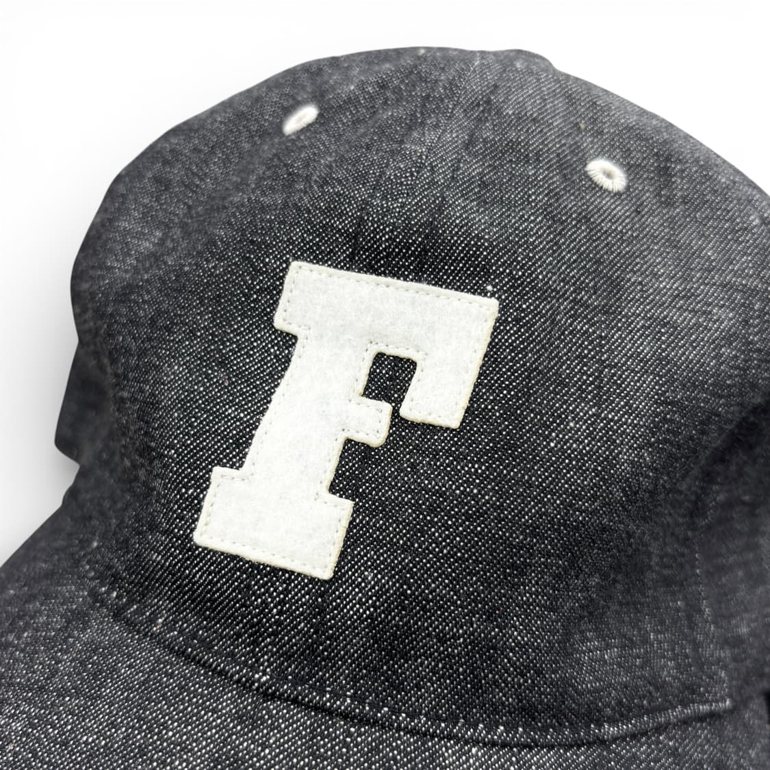 풀카운트 6패널 데님 베이스볼 'F' 캡 상품이미지6