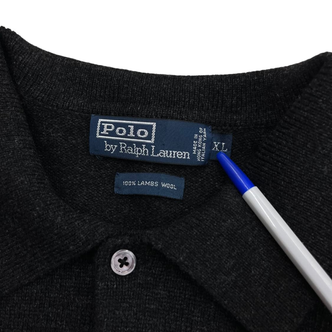 폴로 랄프로렌 딥그린포니 차콜 pk티 XL 상품이미지5