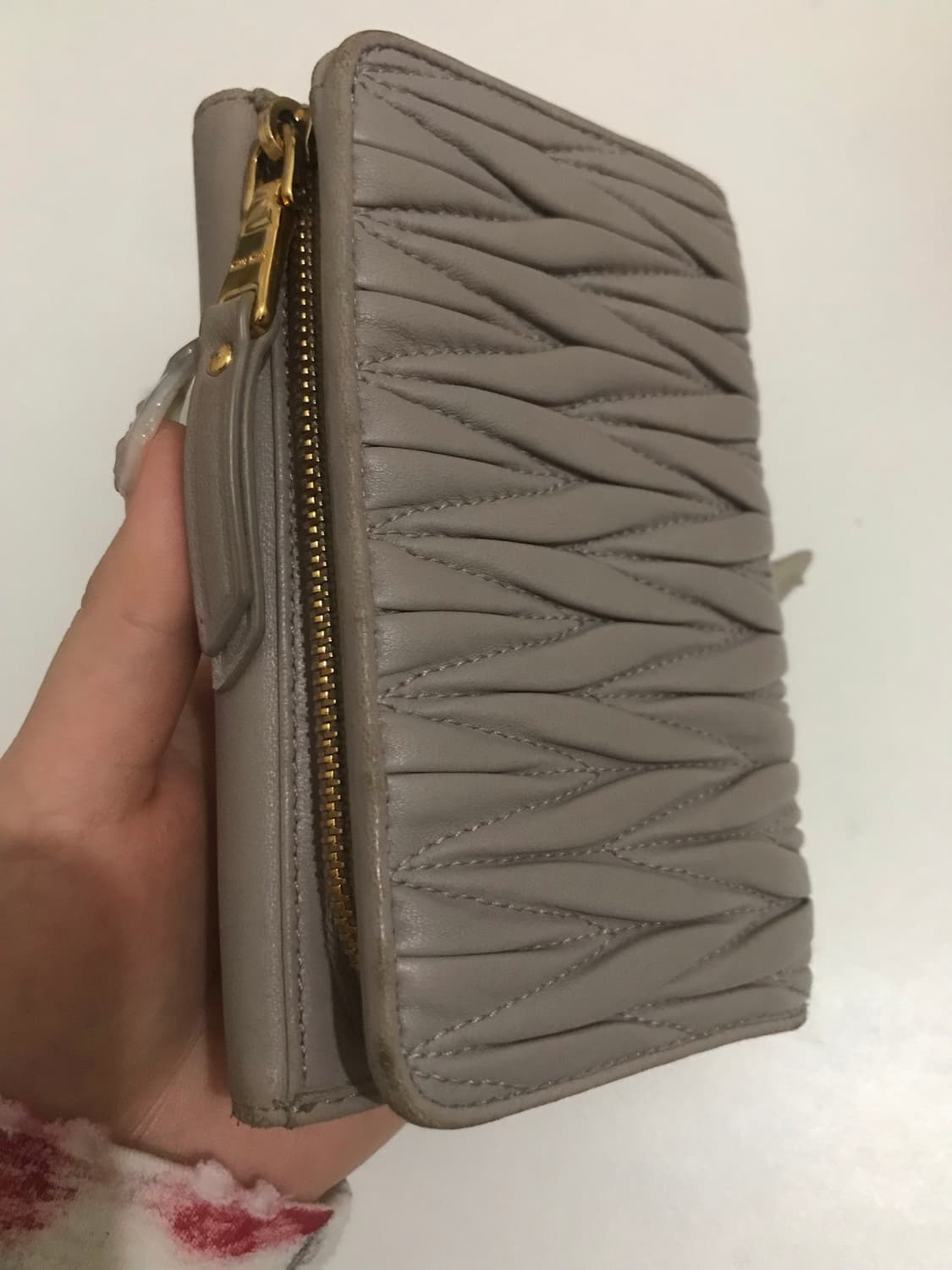 미우미우 마테라쎄 반지갑 상품이미지6