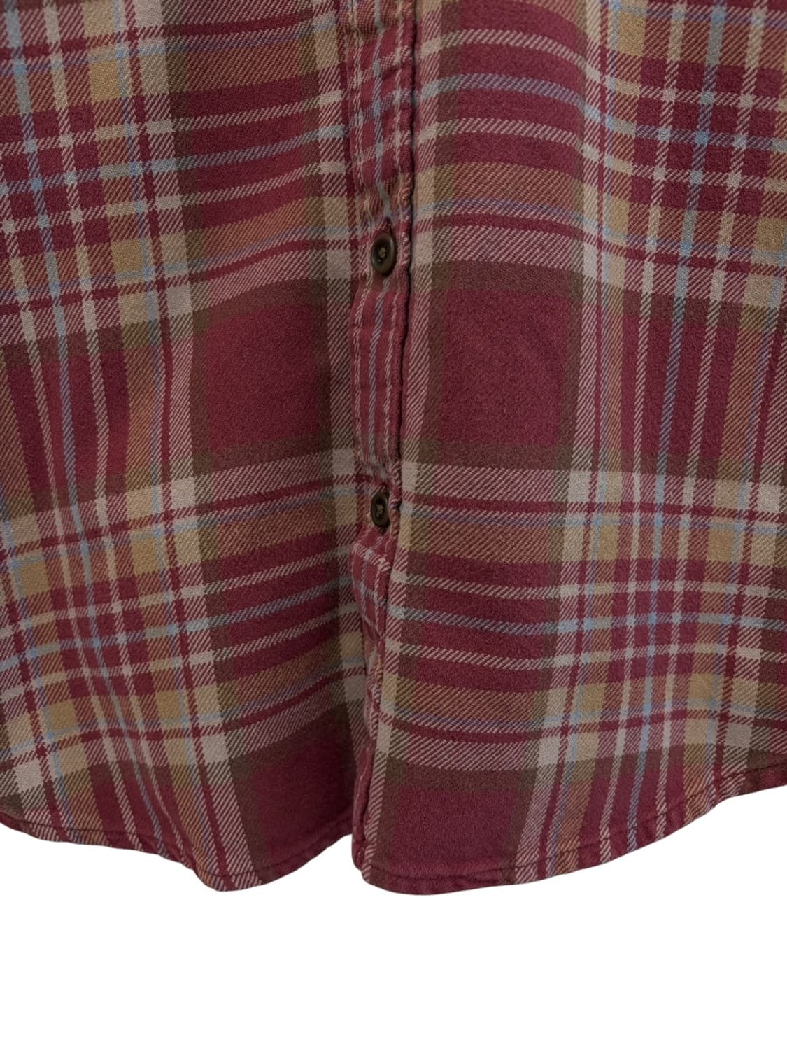 00년대 팀버랜드 체크 워크셔츠 빈티지 딥핑크 (L) 상품이미지7