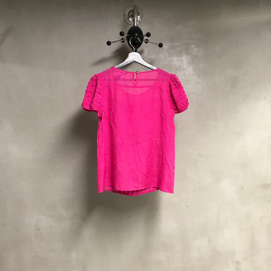 마크제이콥스 실크 반팔 블라우스 핑크 4(W) 상품이미지5