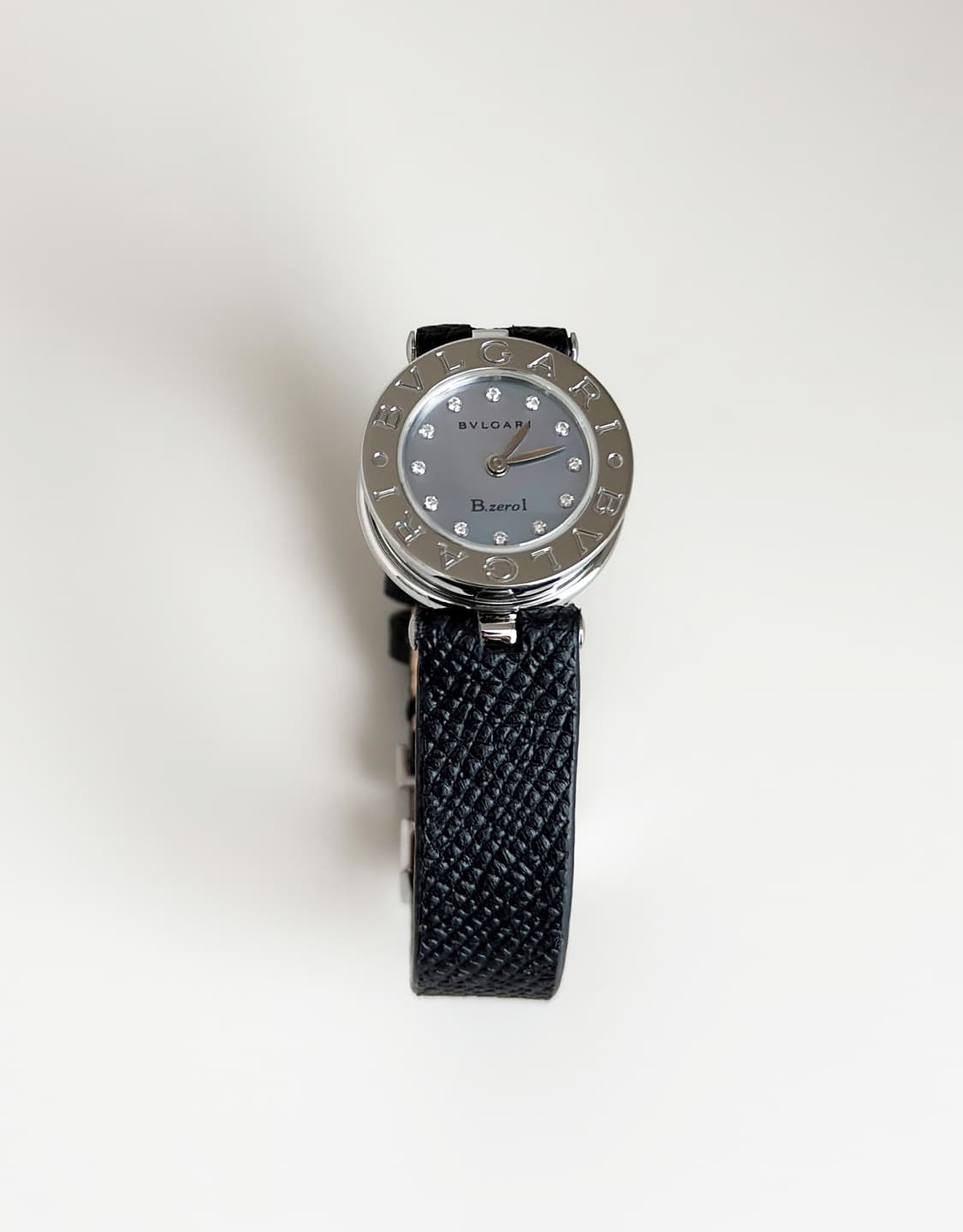 불가리 비제로원 12p 다이아 블루쉘 시계 상품이미지5