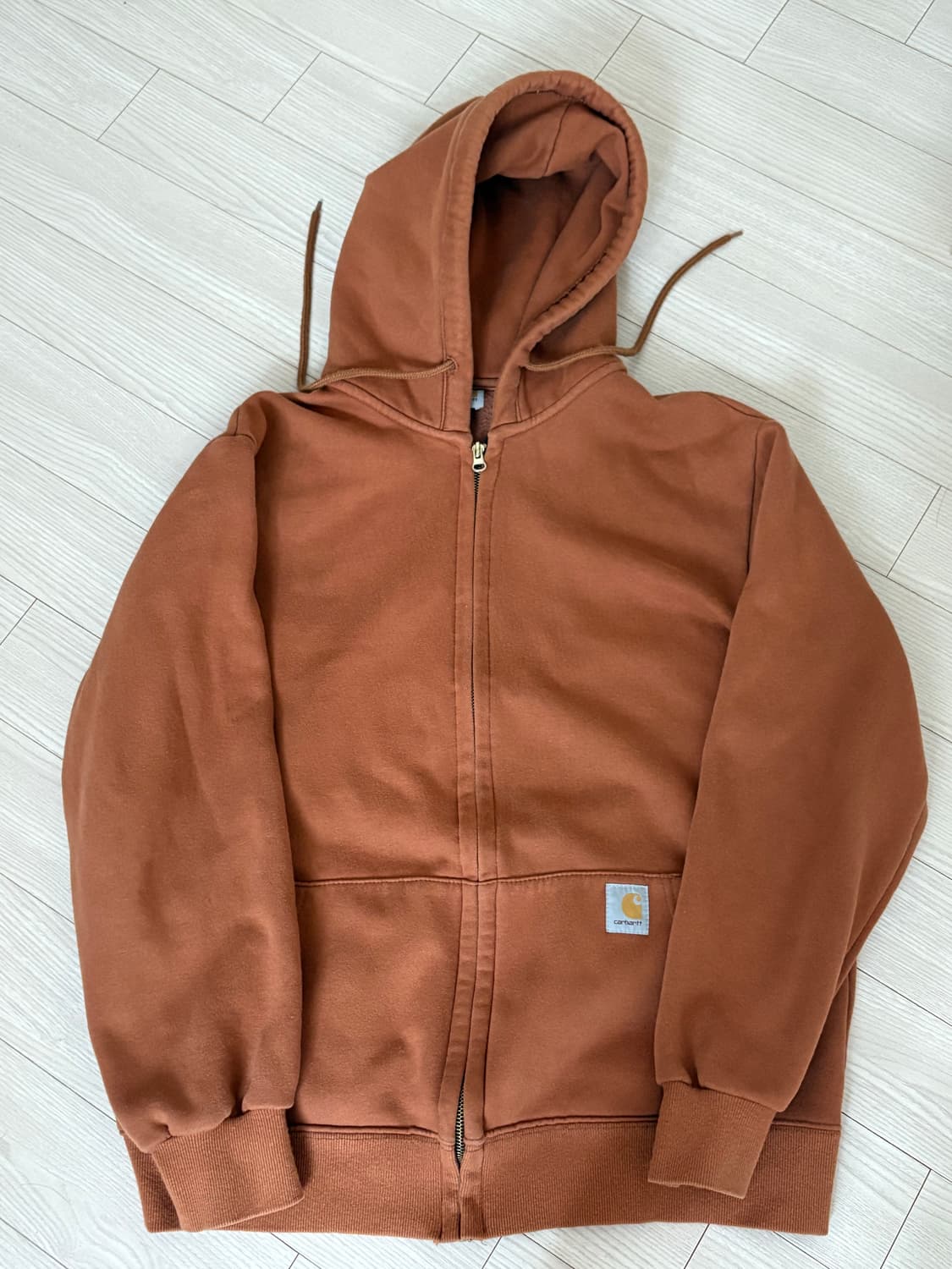 칼하트 브라운 후드집업 상품이미지1