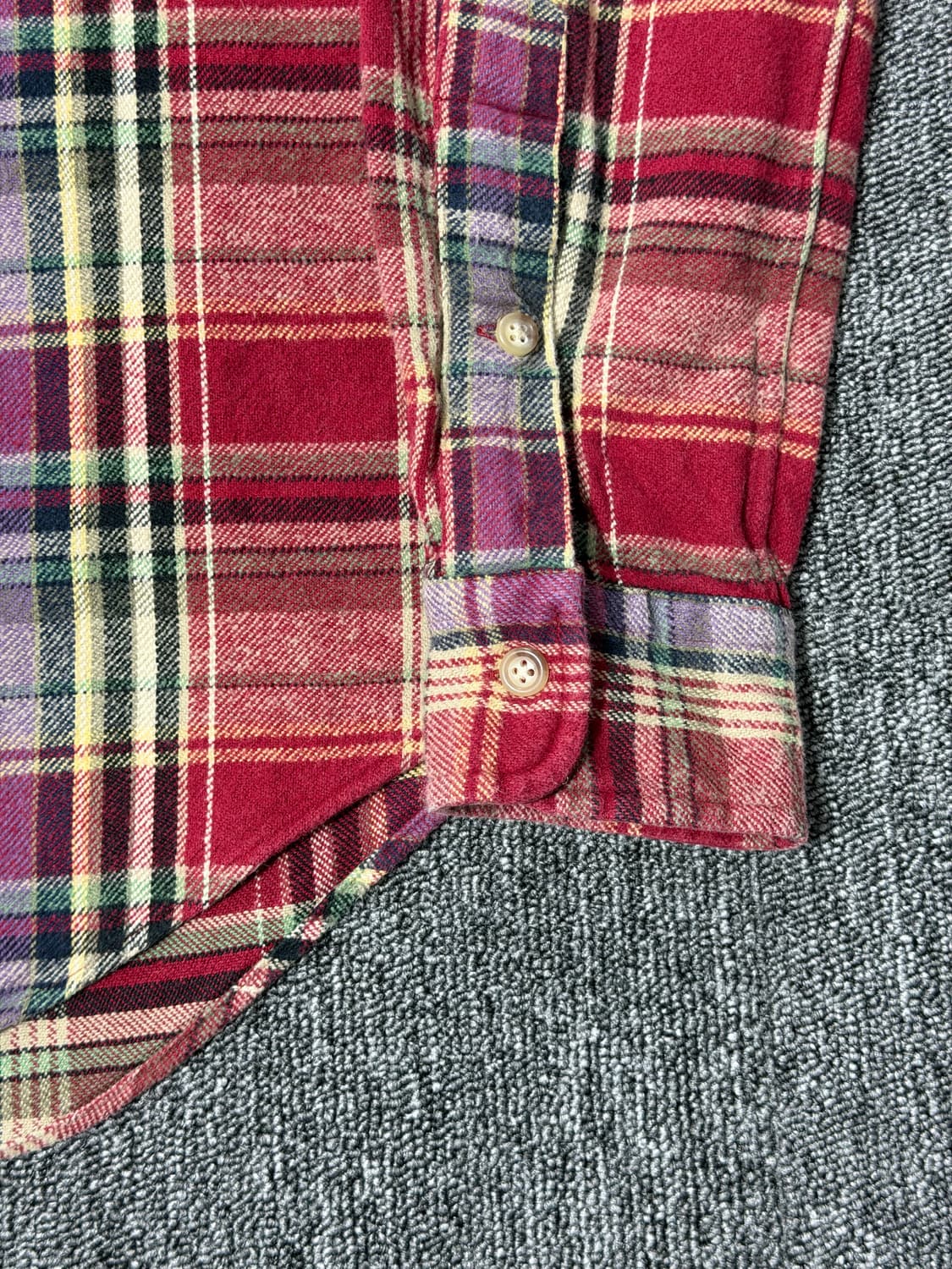 Polo ralph lauren cotton check shirt   상품이미지5