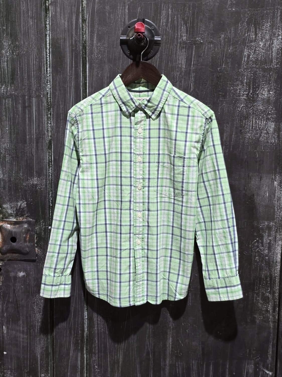Cherokee Green Plaid Shirt 상품이미지1