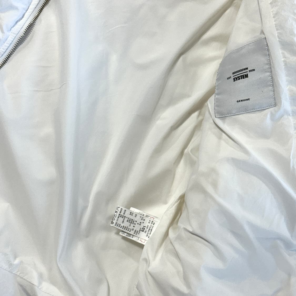 시스템옴므 하이넥 구스 패딩 105 상품이미지4