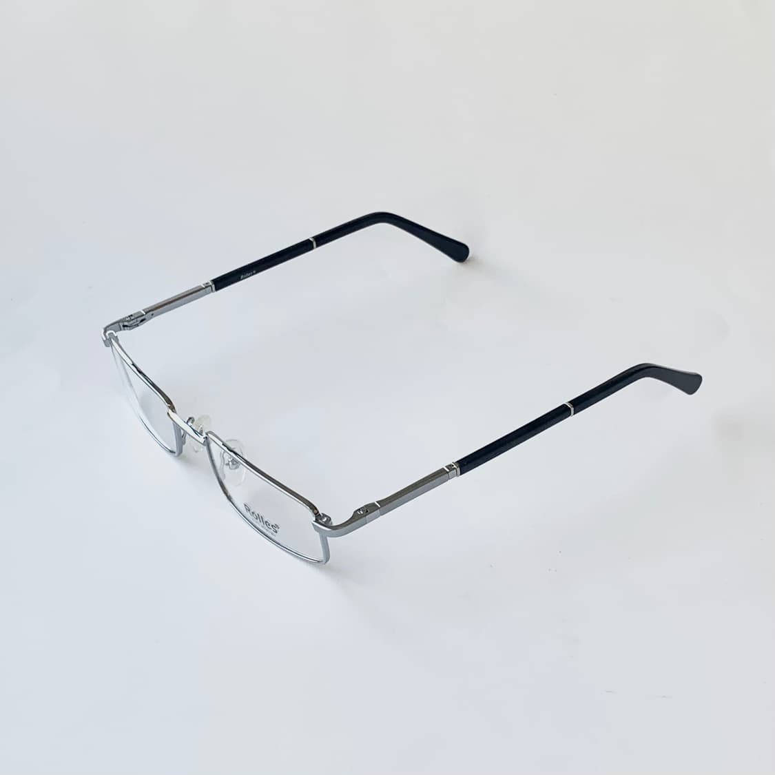 766 데드스탁 슬림 사각 실버 메탈 프레임 빈티지안경 상품이미지5