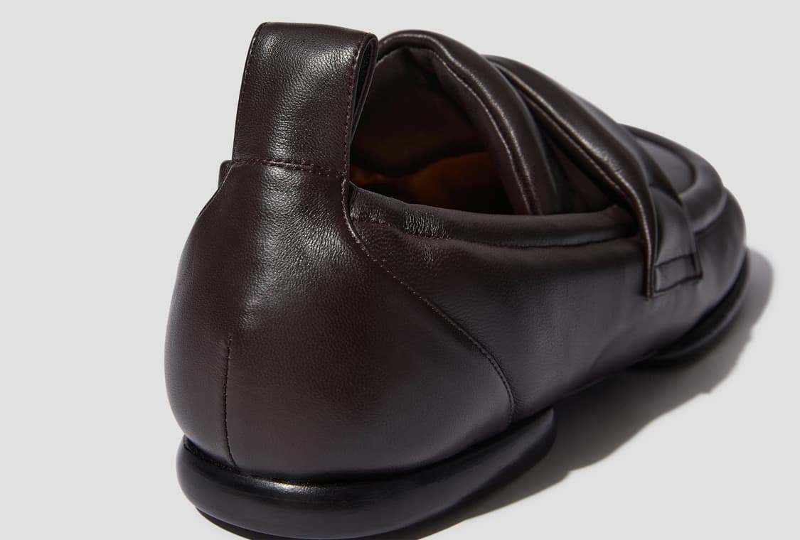 드리스반노튼 패디드 로퍼 버건디 43 새 상품 상품이미지3