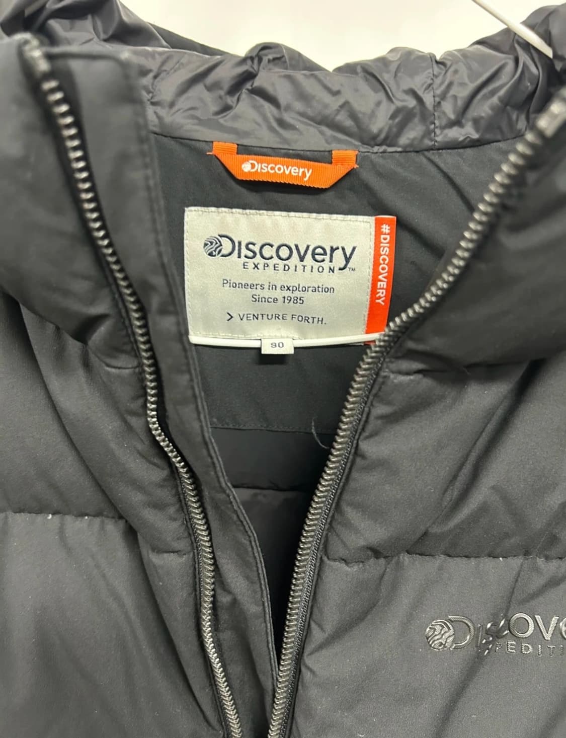 디스커버리 덕다운 패딩 90 블랙 상품이미지4
