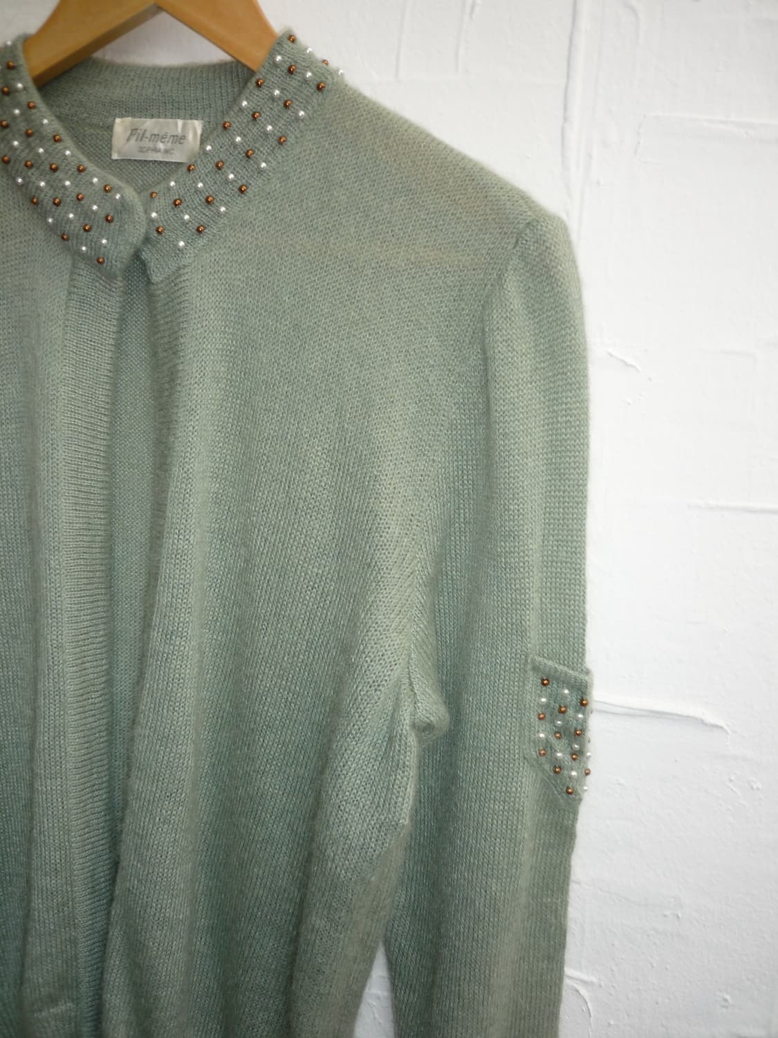 mint one button cardigan 상품이미지4
