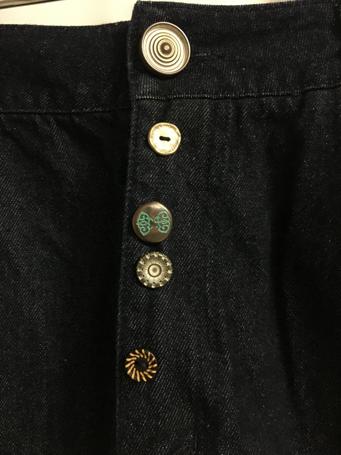 Oinimi 네이비 크롭 팬츠 상품이미지4