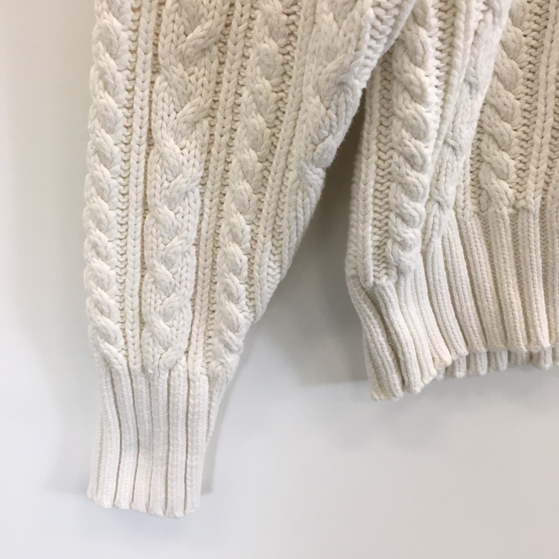 폴로 랄프로렌 90s 크리켓 케이블니트 L 상품이미지3