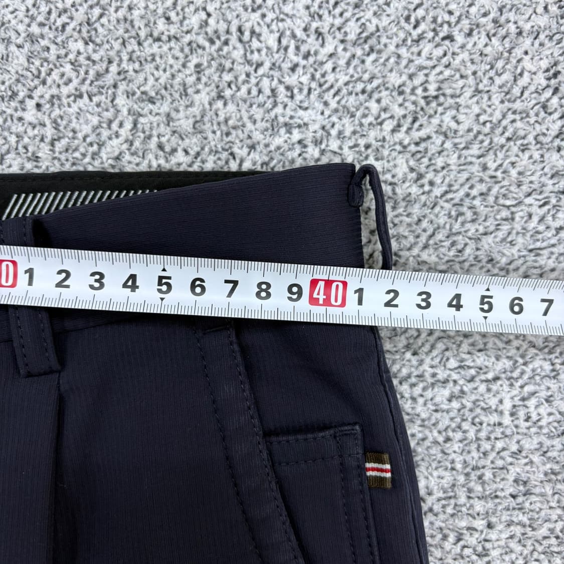 실측확인 팬텀 골프 핀턱 바지 (밑단확인) 0429J 상품이미지6