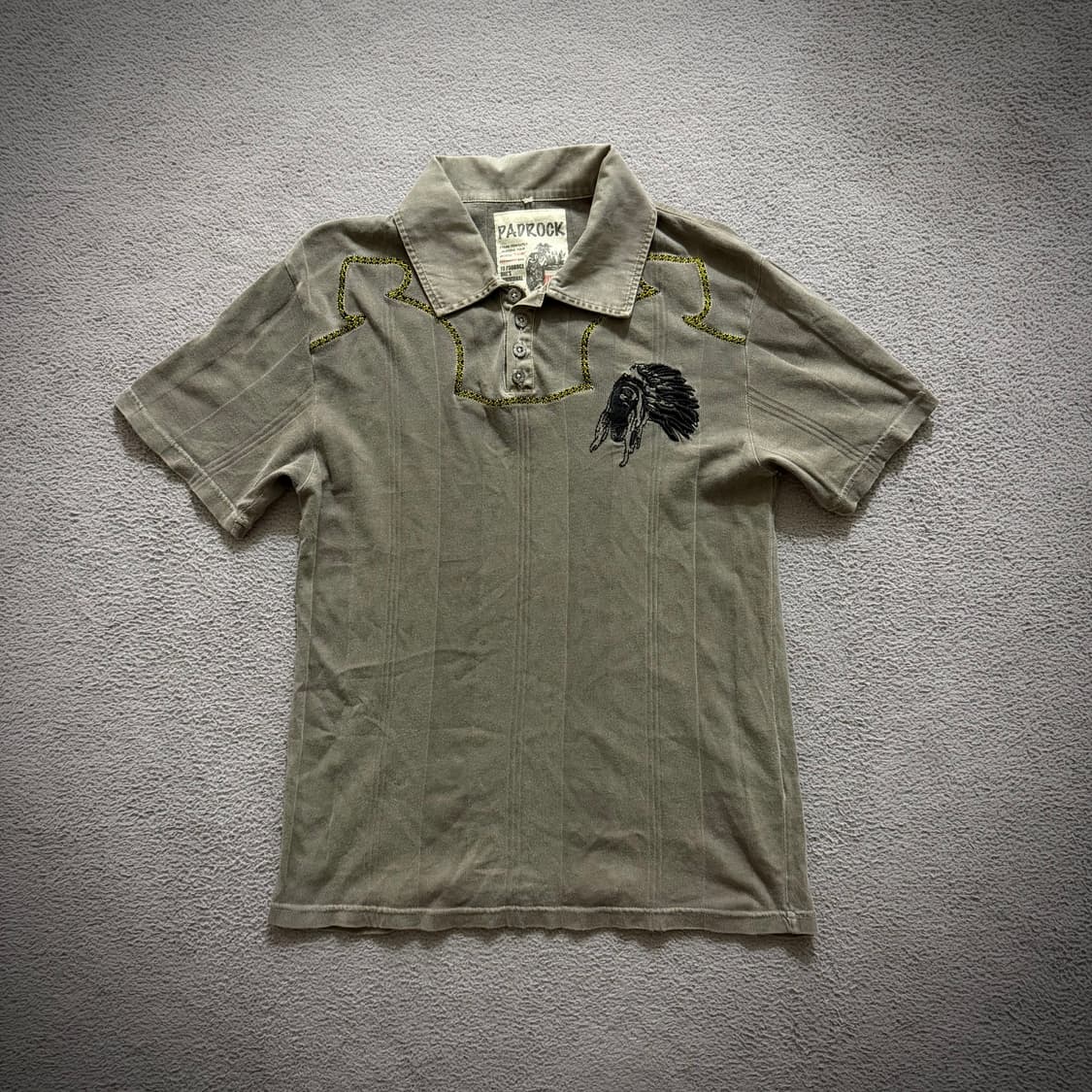 Padrock y2k t shirt 상품이미지1