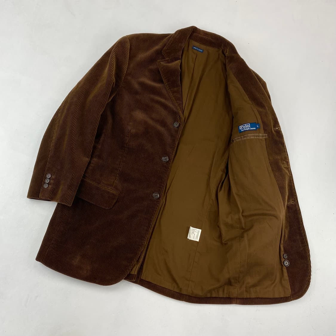 폴로 브라운 코듀로이 블레이저 자켓 (100) 상품이미지1