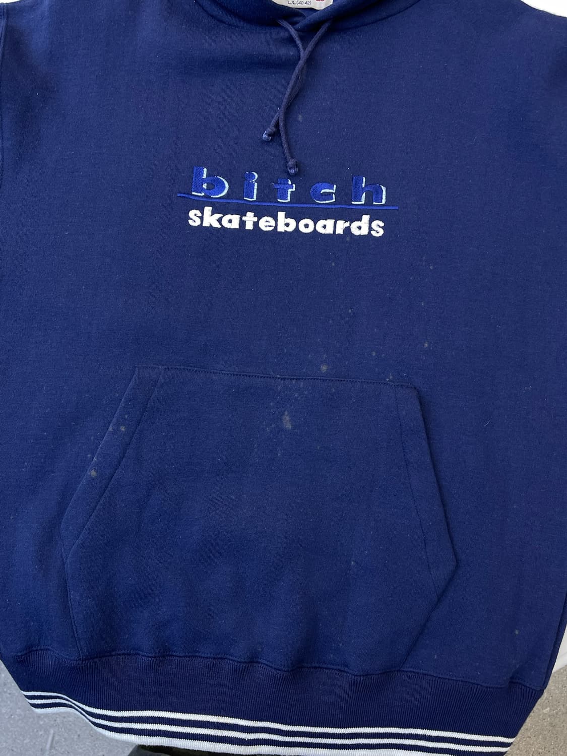 비치 스케이트보드 90s 스펠 로고 후드티 상품이미지7