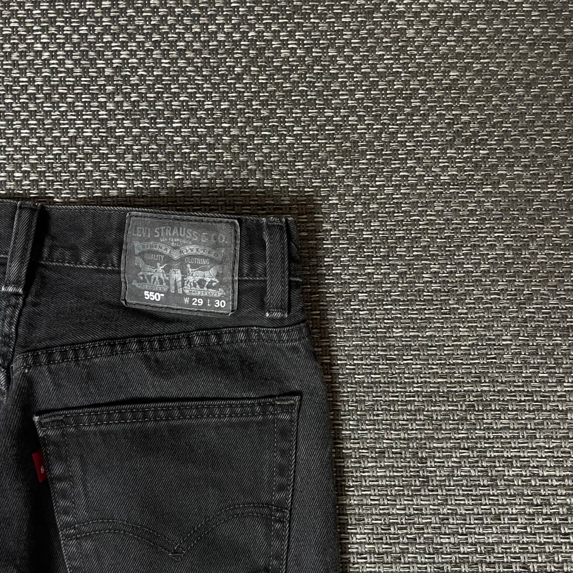 (29) 리바이스 550 29X30 블랙 데님 팬츠 상품이미지5
