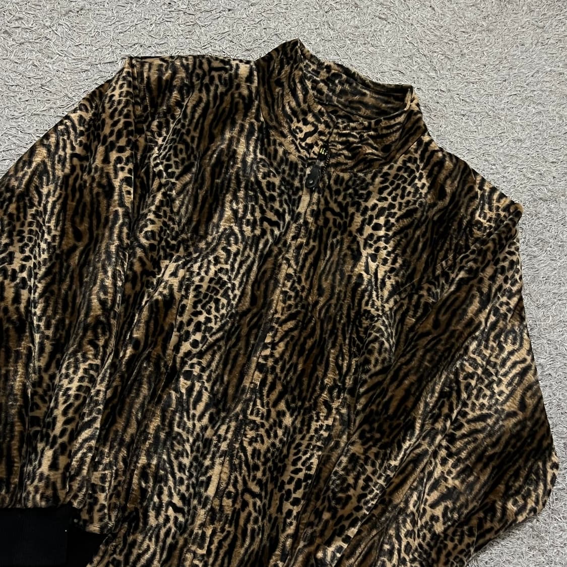 [95-100] Sesilia 레오파드 자켓 상품이미지1