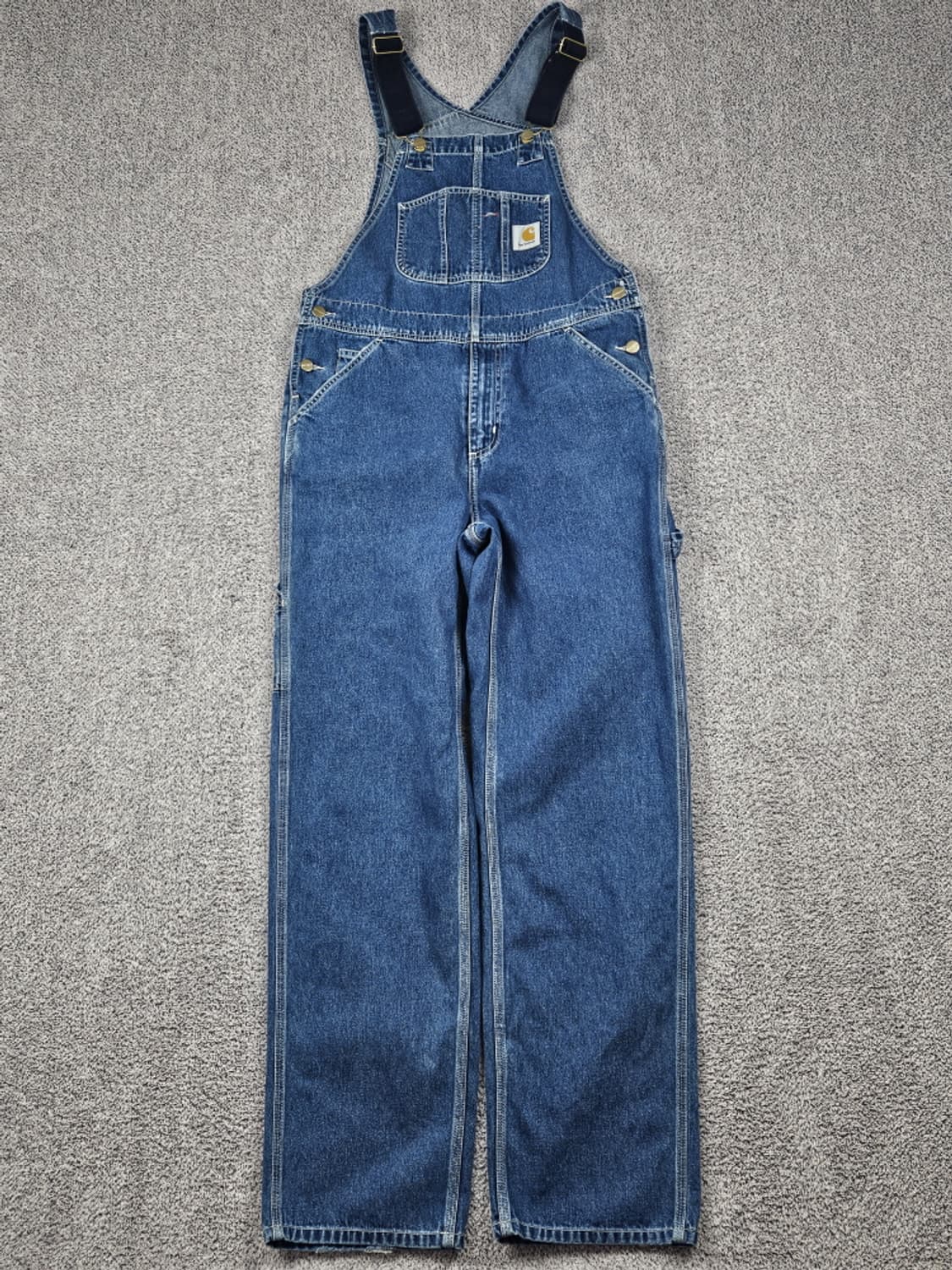 칼하트 WIP 데님 워크 오버롤 슈트 ( 30X32 ) / 10313 상품이미지2