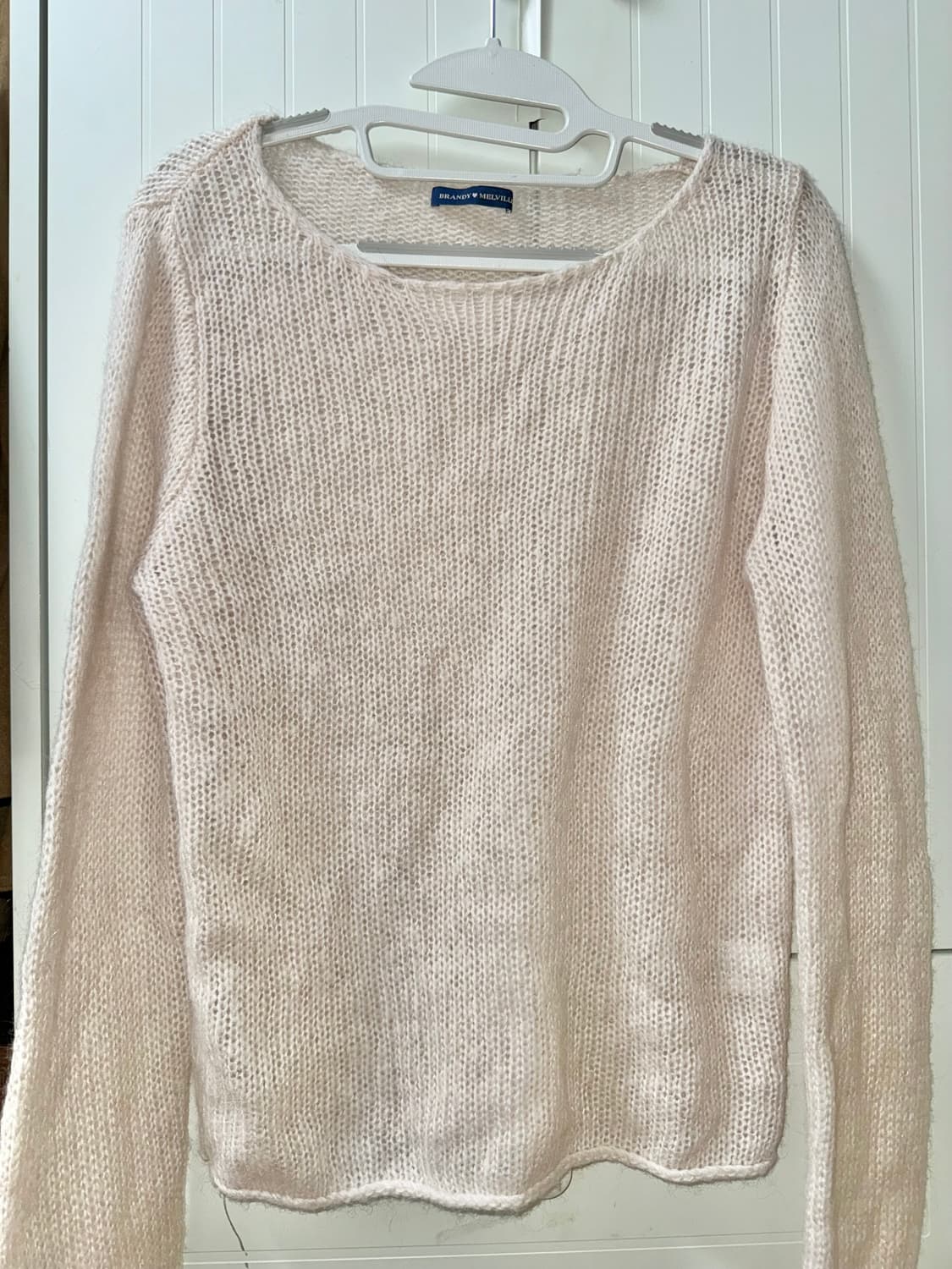 브랜디멜빌 베이비핑크 니트 상품이미지1