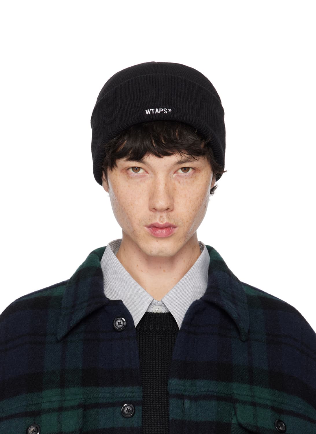 더블탭스 비니 04 블랙(✨새상품) 상품이미지1