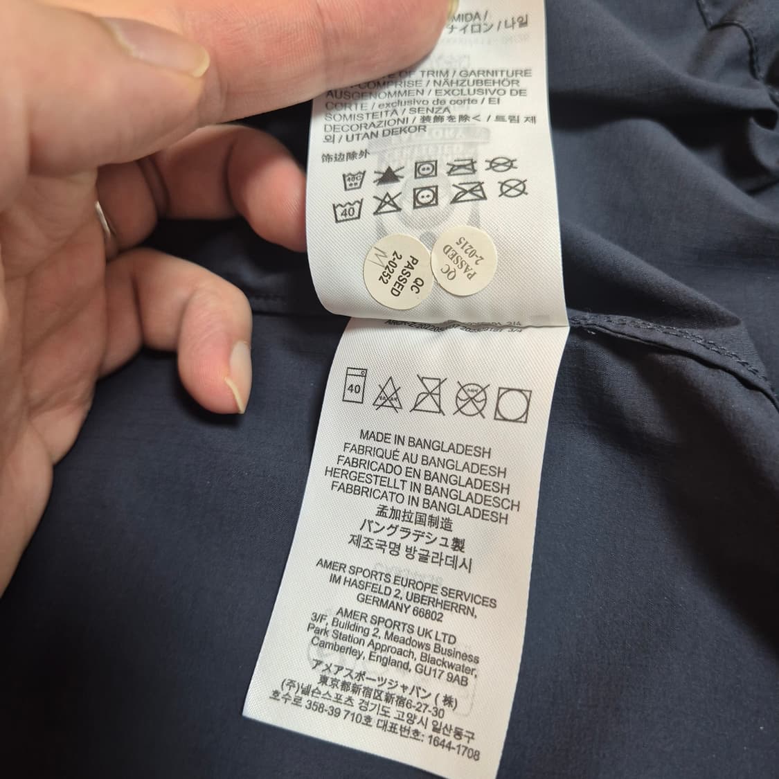 아크테릭스 스쿼미시 후디 블랙사파이어 신품 상품이미지2