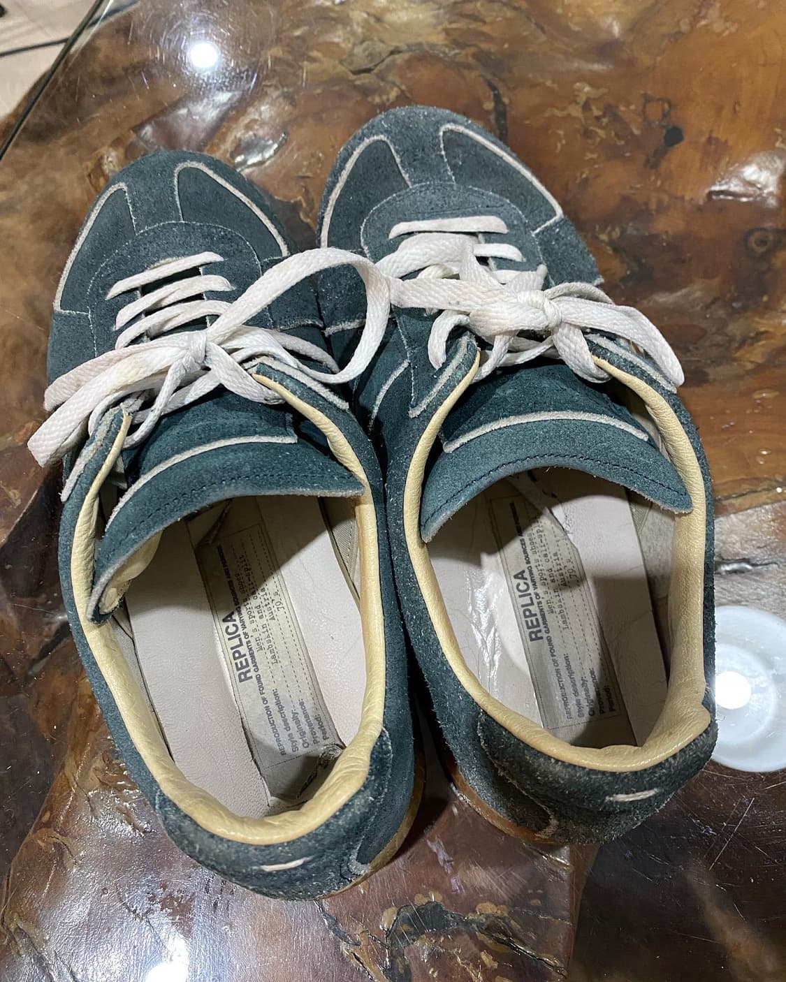 MAISON MARGIELA suede sneakers 상품이미지3