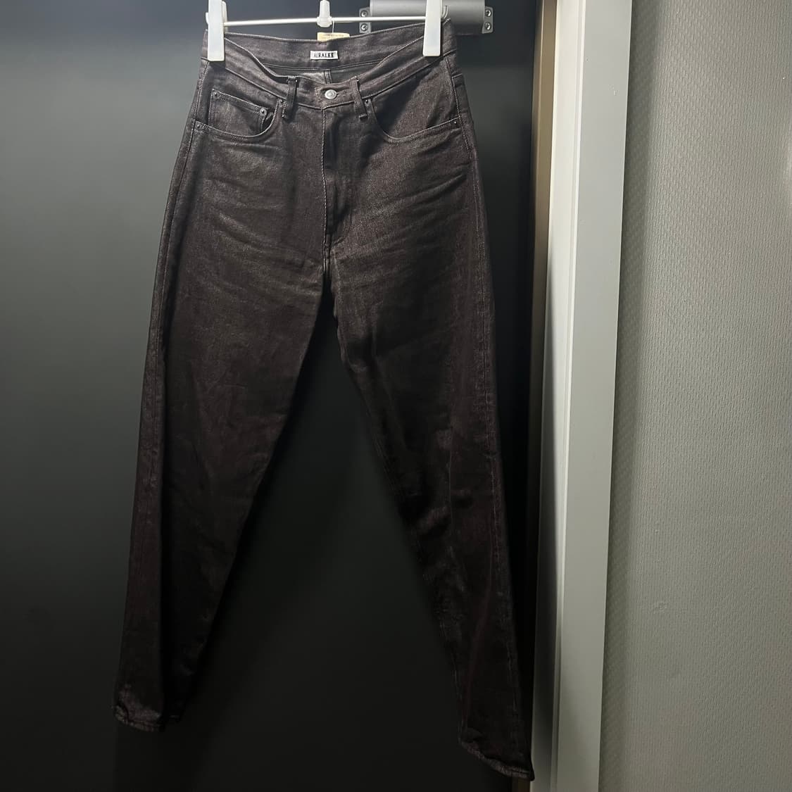 오라리 브라운 와이드 데님 (28) 상품이미지1