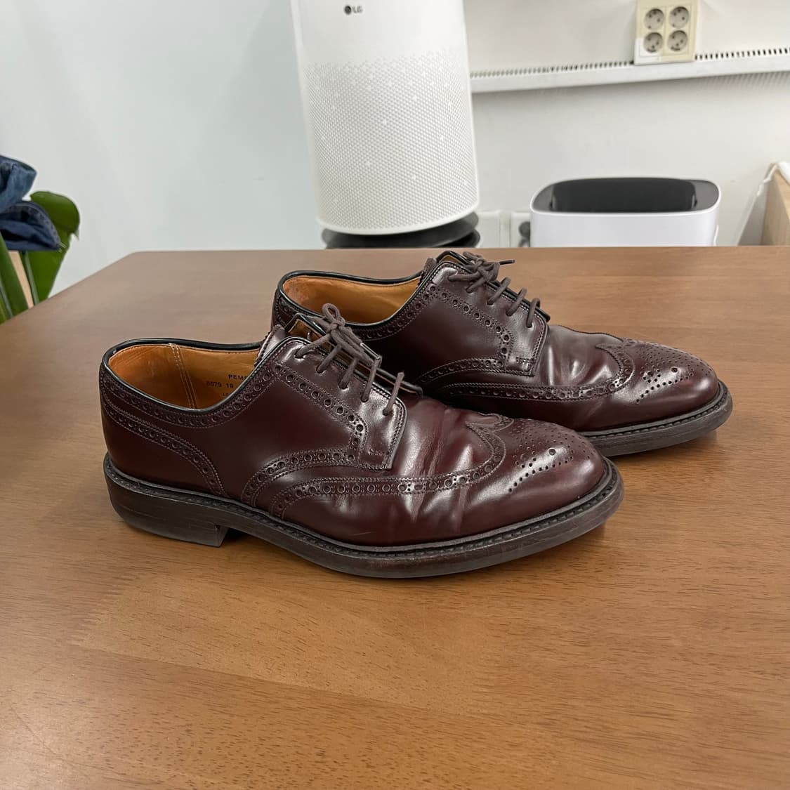 크로켓앤존스 팸브로크 카프스킨 윙팁 Uk8.5 상품이미지7