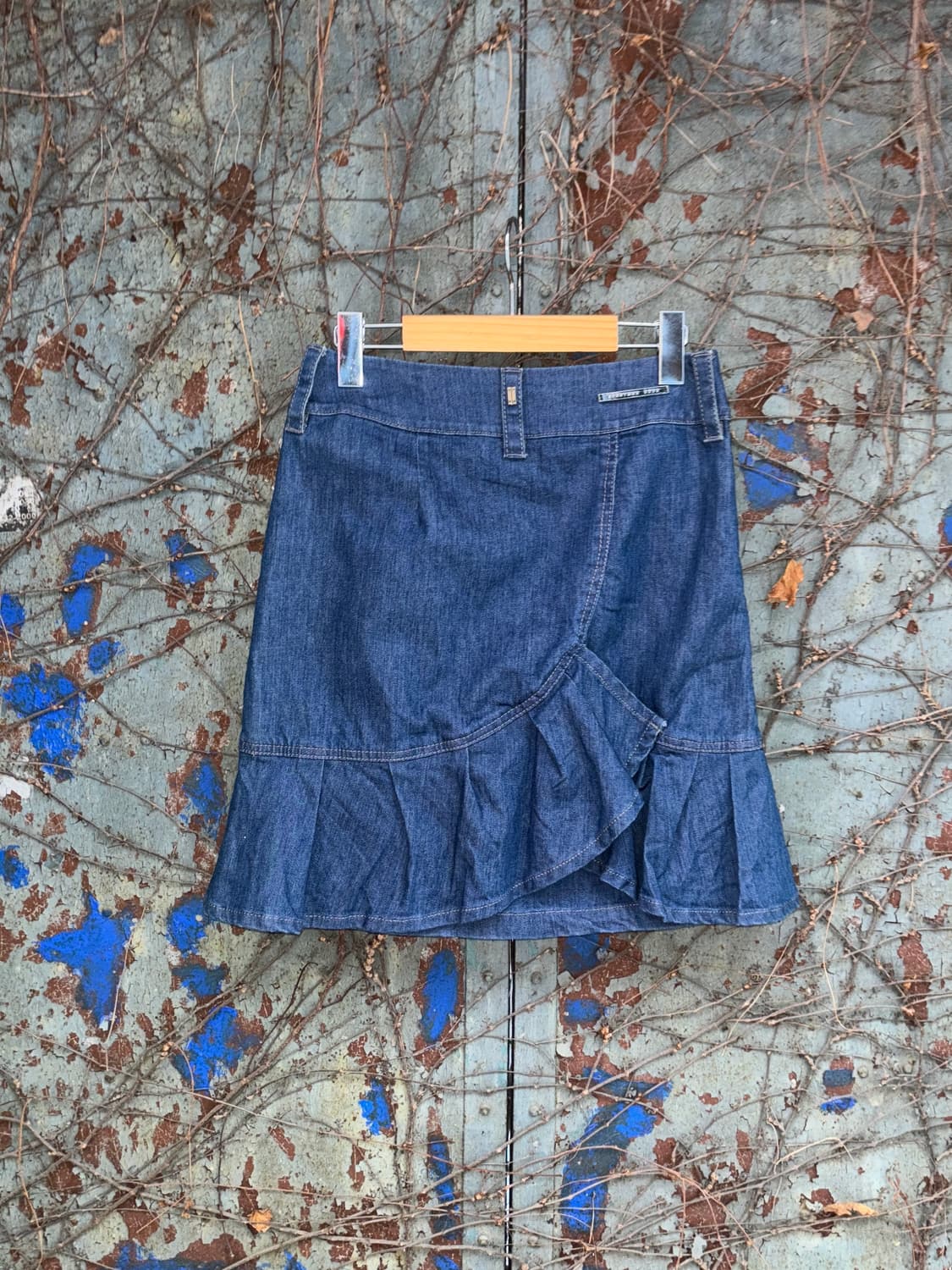 스포츠막스 프릴 데님 스커트 상품이미지2