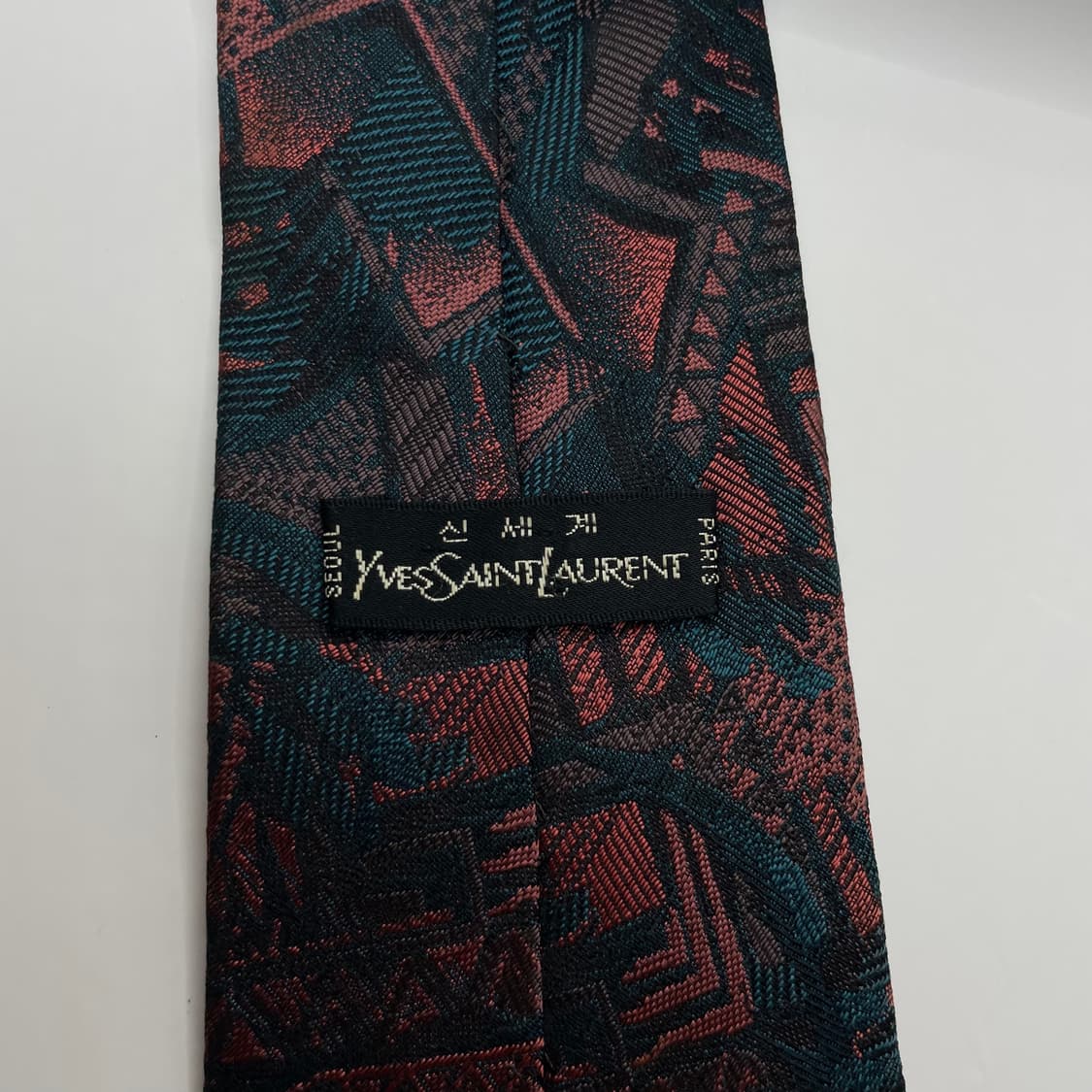 612) (YSL) 입생로랑 패턴 넥타이 상품이미지5