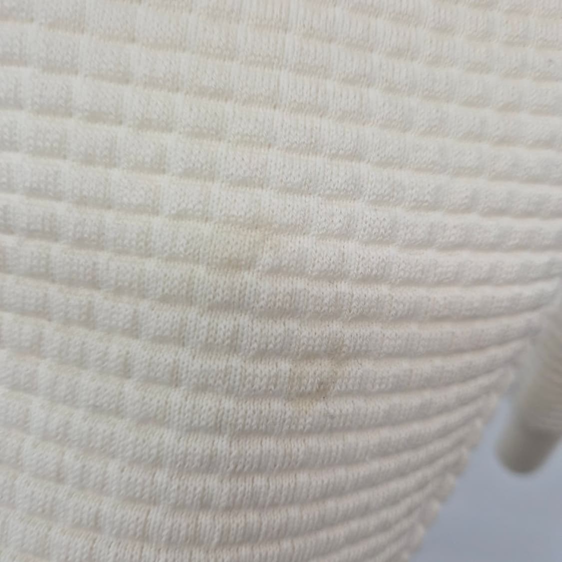 DKNY 아이보리 골지 니트 여성 M 상품이미지8