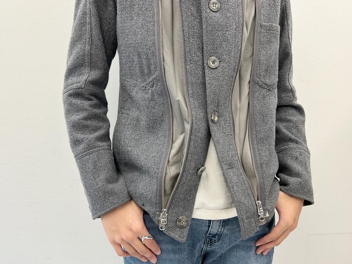 00s 마리떼프랑소와저버 풀집업 울자켓  상품이미지3