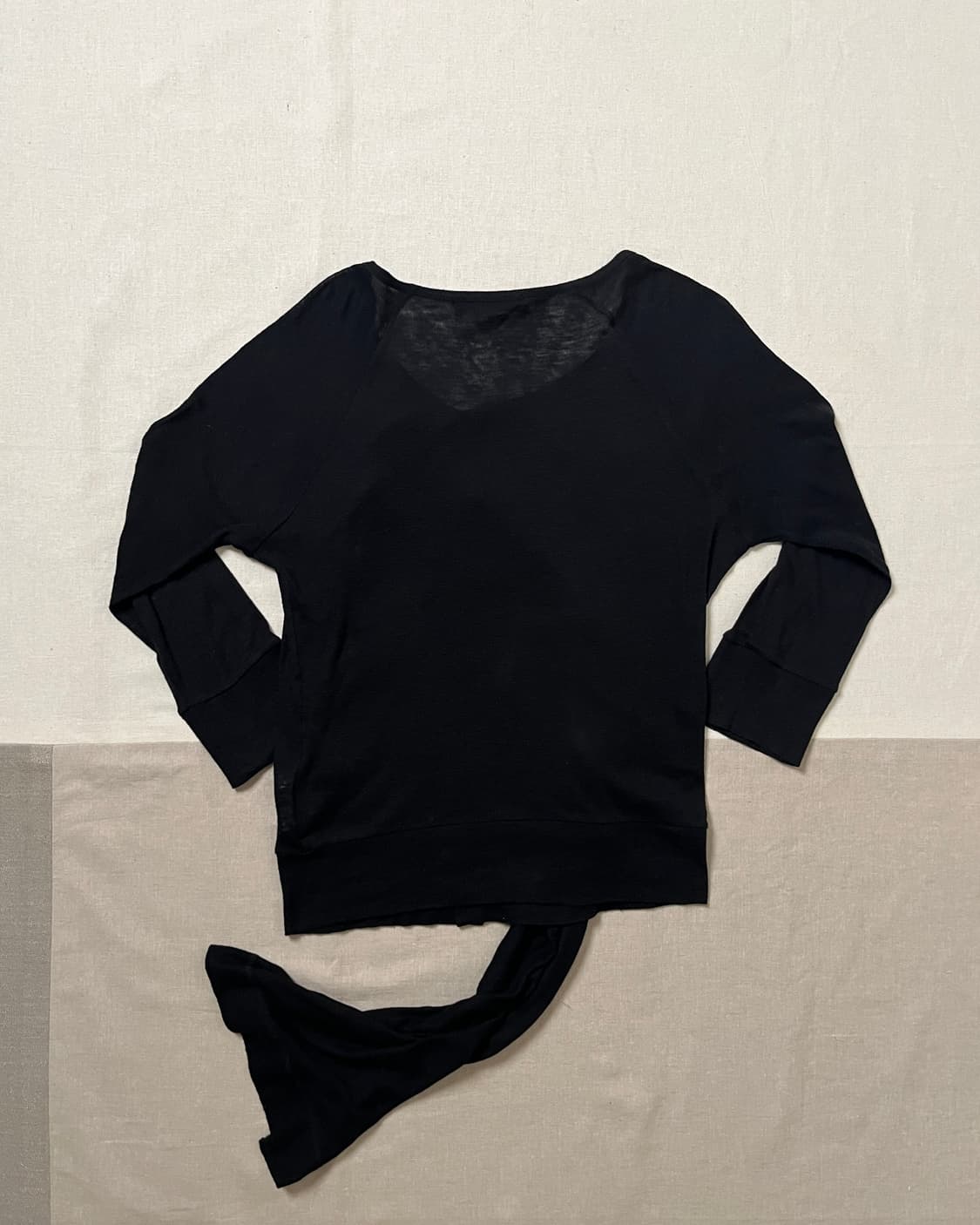 요지야마모토 머플러 코튼 가디건 y’s yohji yamamoto 상품이미지2
