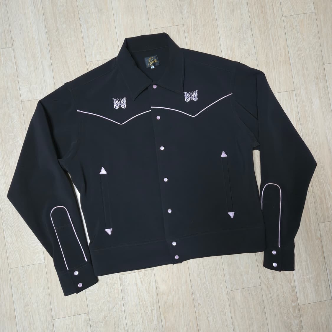 S) 니들스 카우보이 자켓 블랙 핑크 상품이미지1