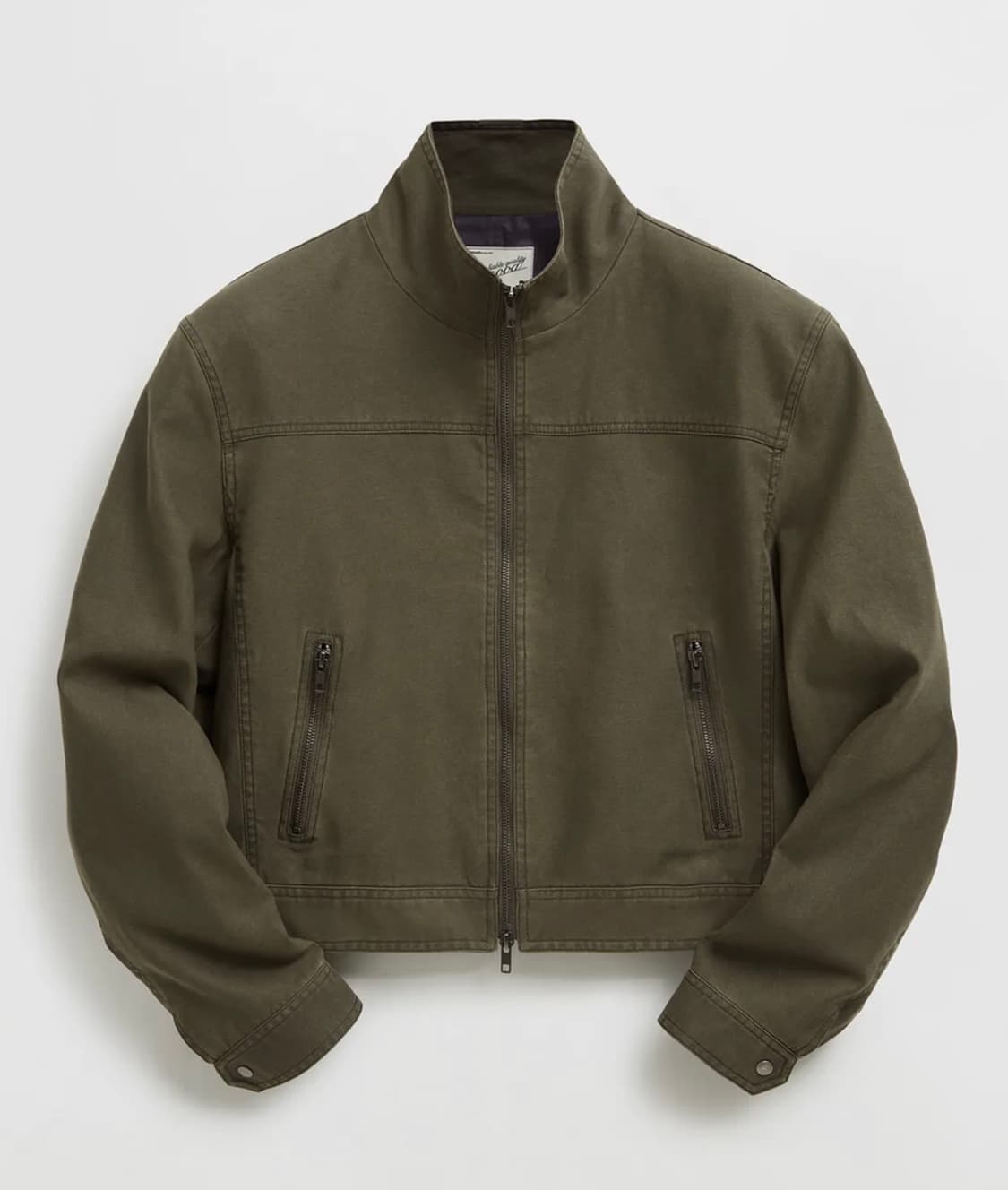 엘무드 페이즈 텐셀 트러커 자켓 카키[46] 상품이미지1