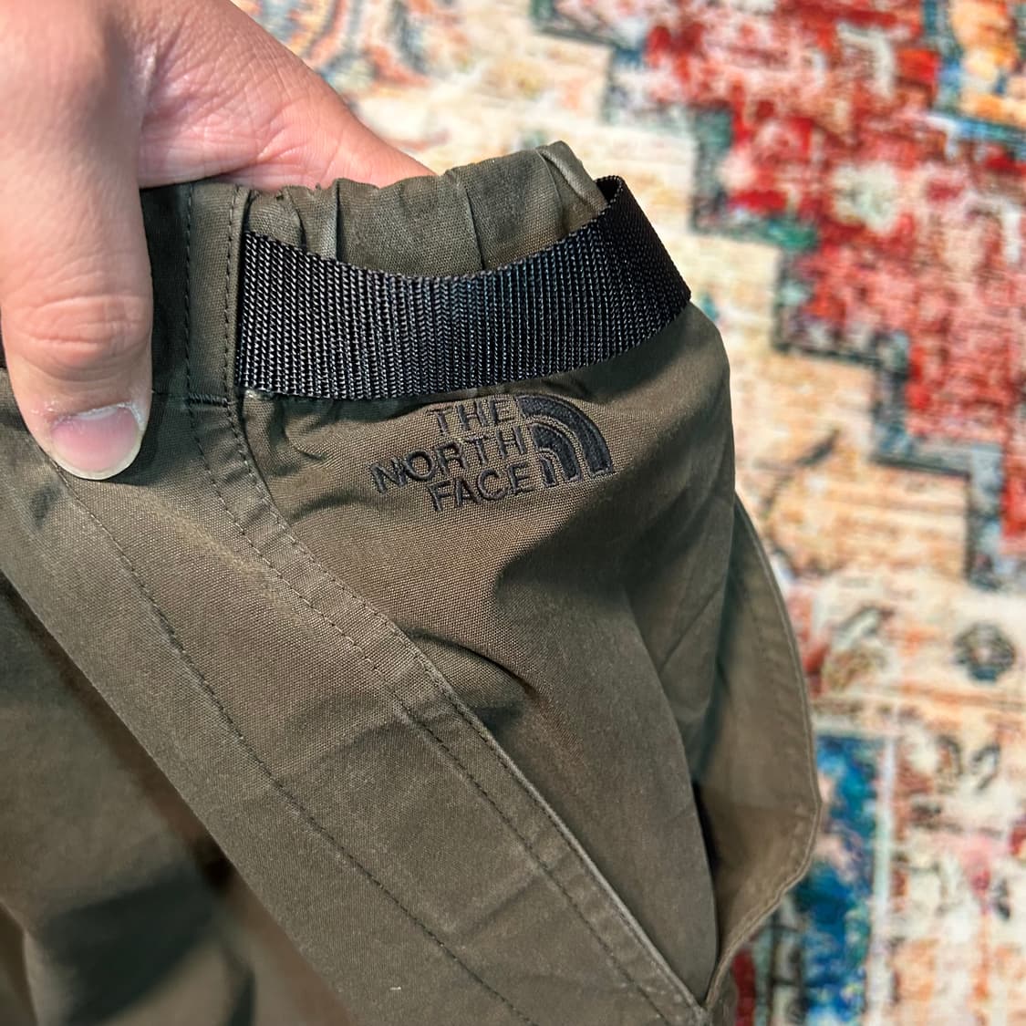 [XL] 노스페이스 재팬 벨티드 카고 팬츠 카키 상품이미지7