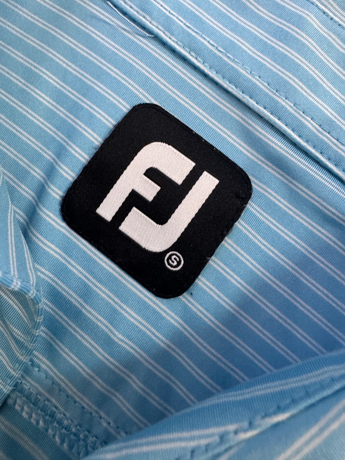 풋조이 골프 스트라이프 기능성 pk 반팔 카라 티셔츠 S 상품이미지3