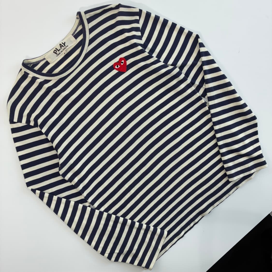 COMME des GARCONS  꼼데가르송 하트와펜 스트라이프 티셔츠  상품이미지2