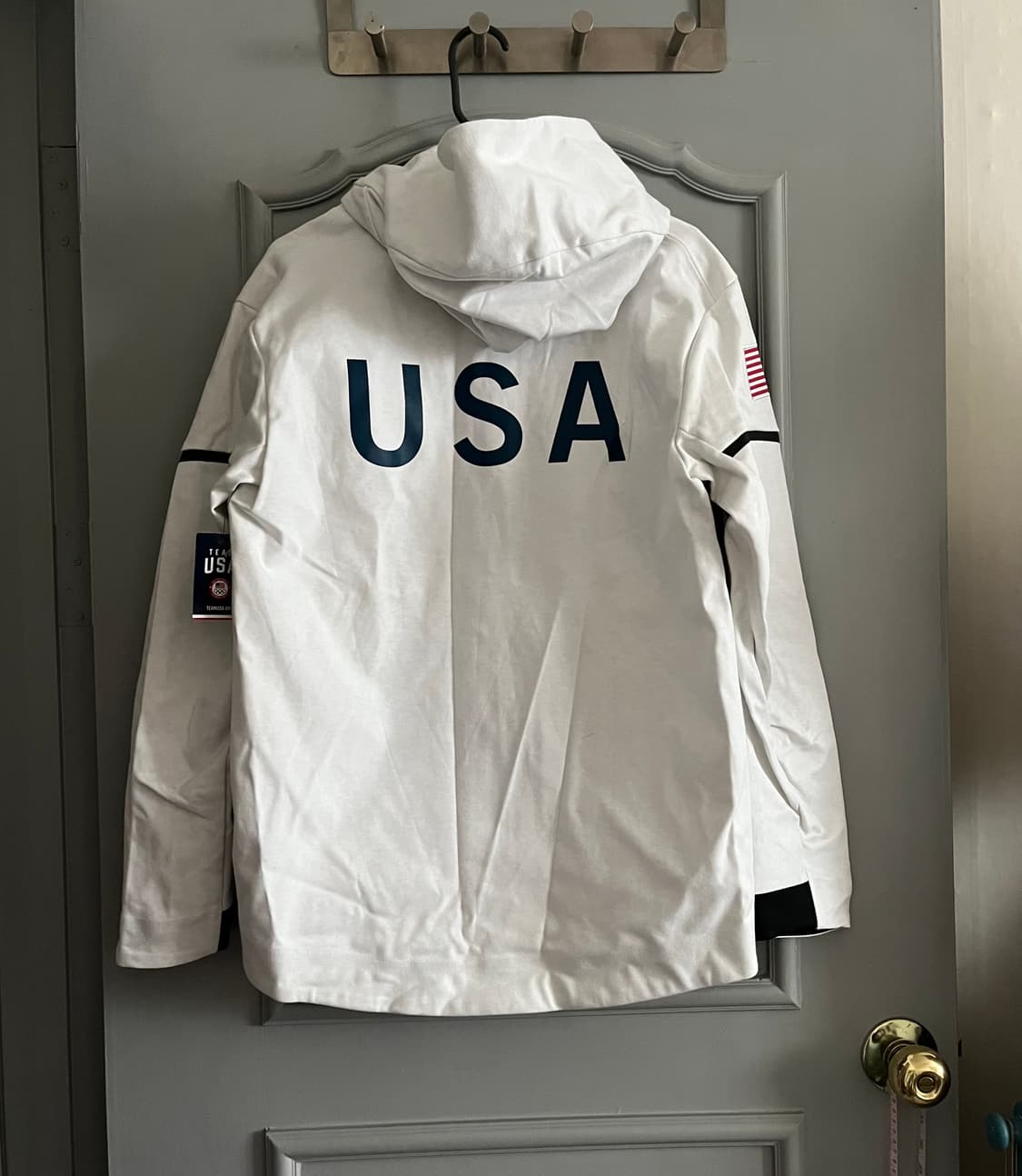 나이키 테크 플리스 올림픽 팀 USA 윈드러너 재킷 s 새상품 상품이미지6