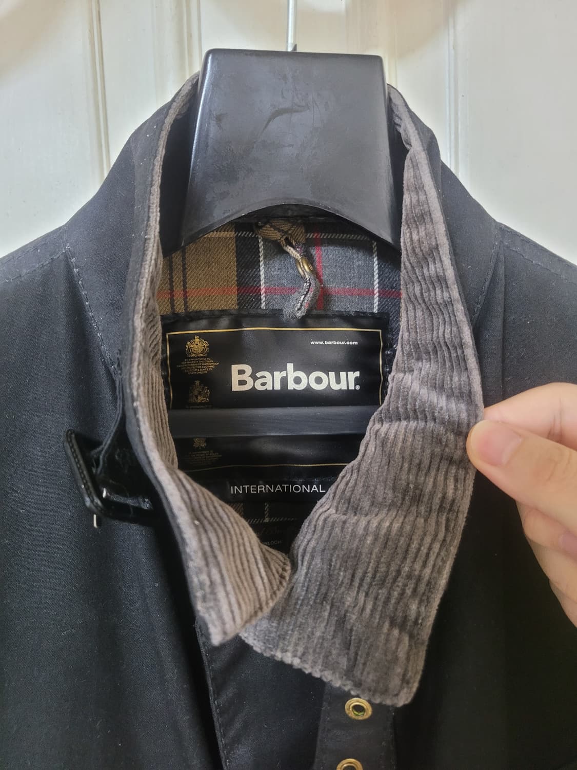 바버 인터네셔널a7 44사이즈 빅사이즈 팝니다. 상품이미지3