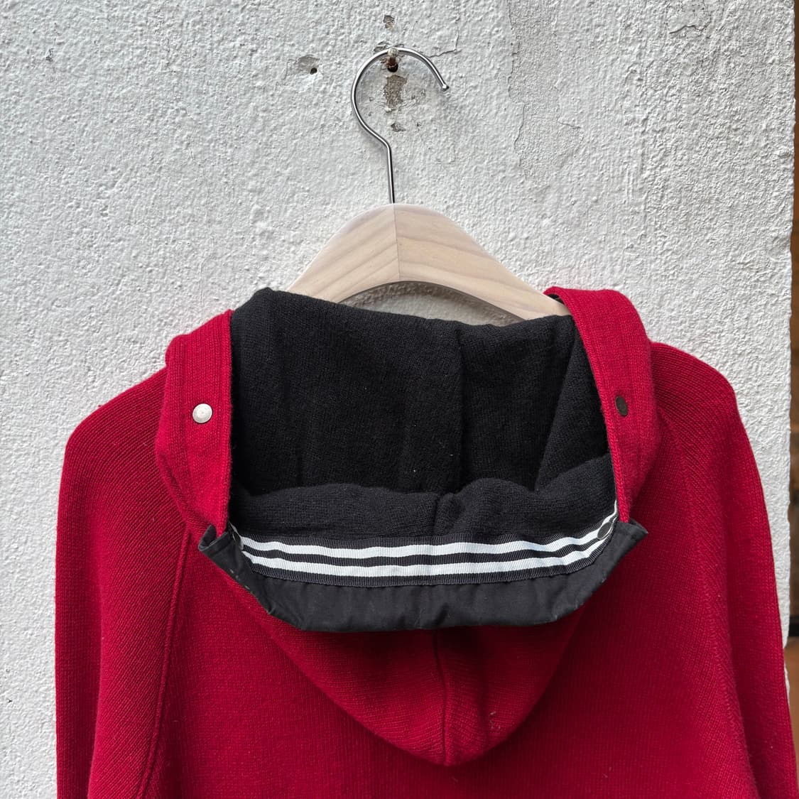 씨피컴퍼니 울 니트 고글 집업 자켓 상품이미지9