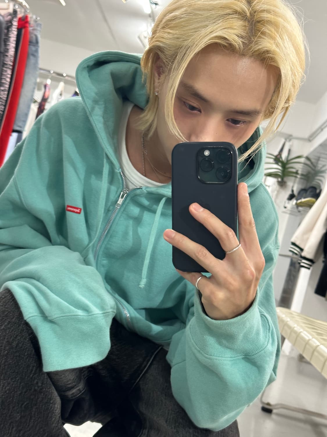 Supreme Small Box Zipup Sweatshirt 상품이미지5